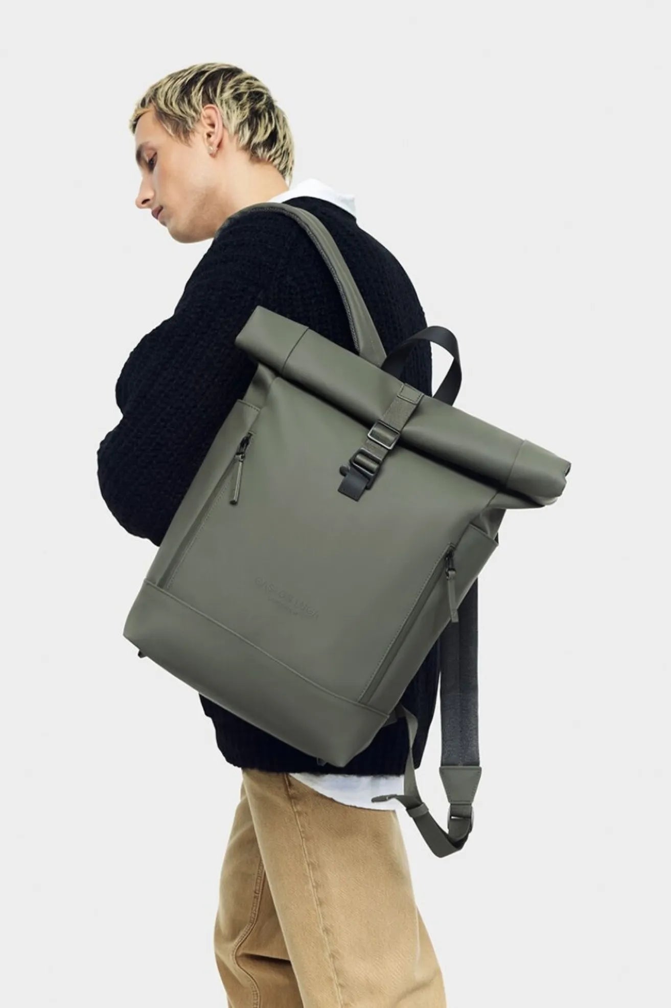 Gaston Luga Mochila Rullen 13" Verde Who killed Bambi?