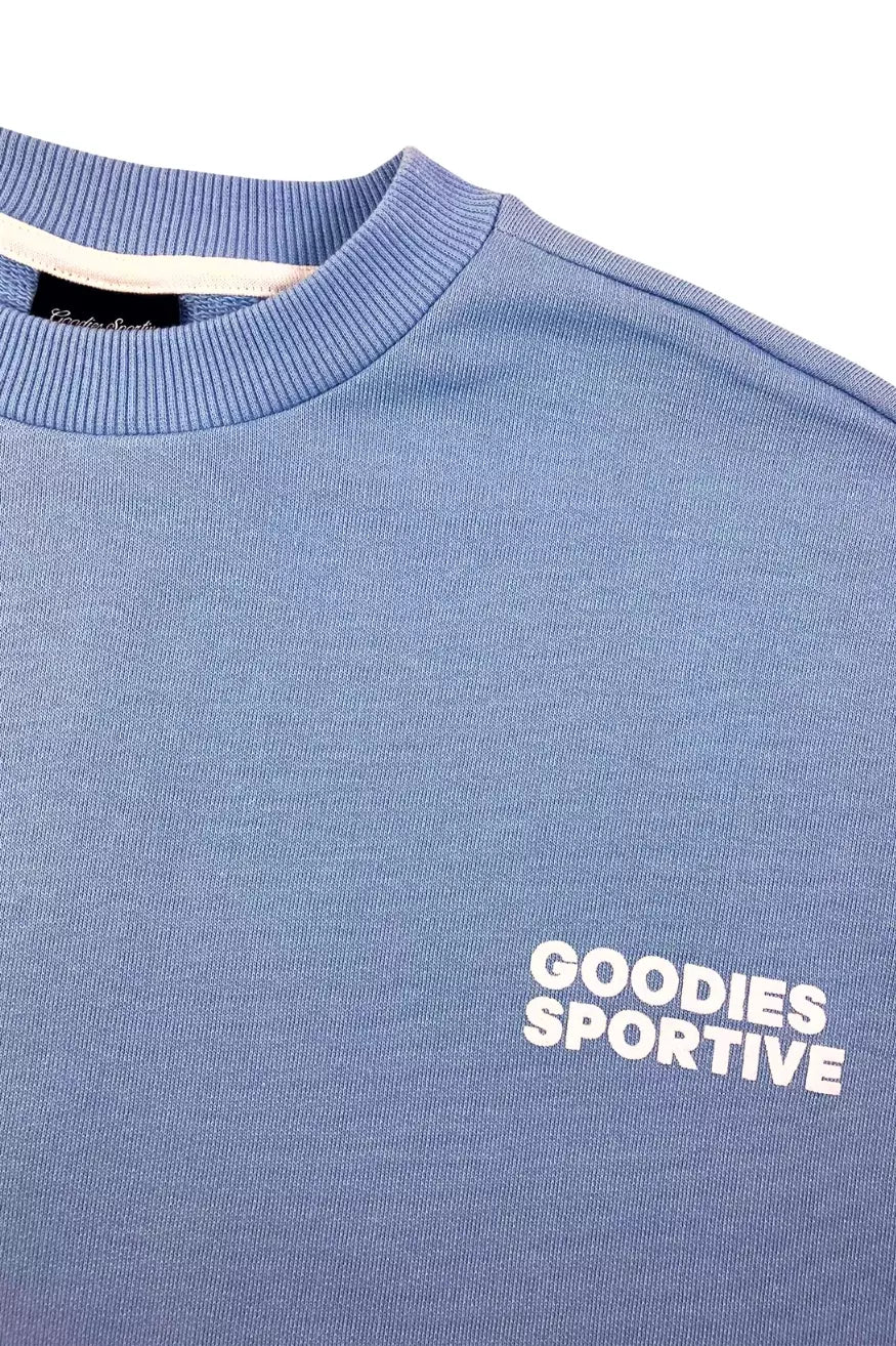 Goodies Sportive Sudadera Capucha Athleisure Blue Crewneck Hombre Who Killed Bambi?