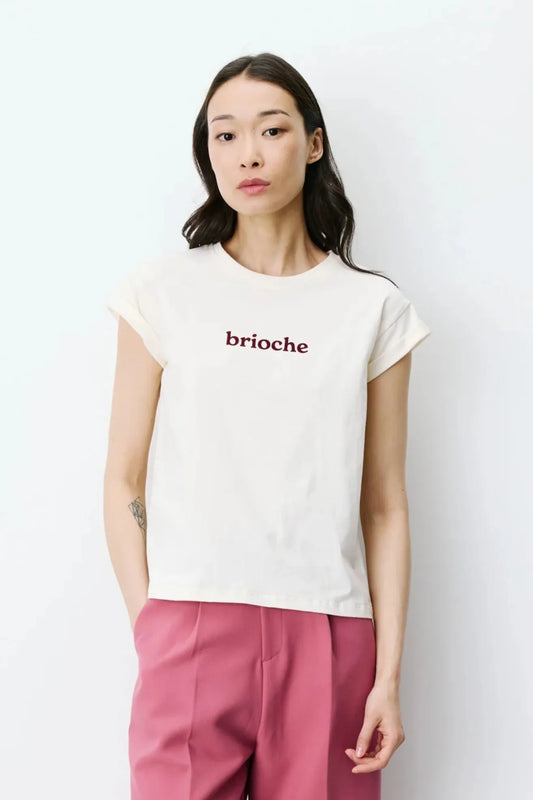 Grace And Mila Camiseta Mujer Brioche Beige Who killed Bambi?