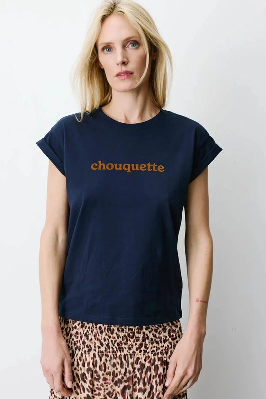 Grace And Mila Camiseta Mujer Chouquette Azul Who killed Bambi?