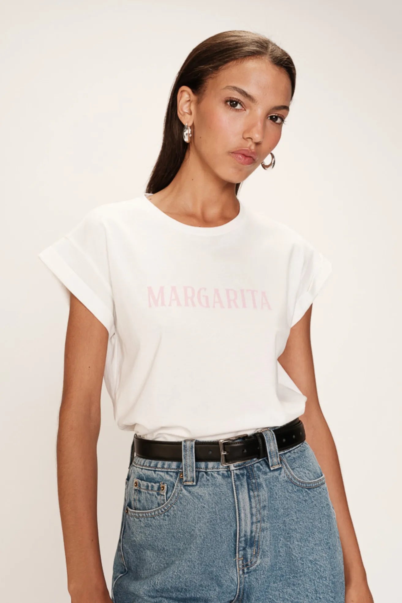 Grace And Mila Camiseta Mujer Margarita Blanca Who killed Bambi?