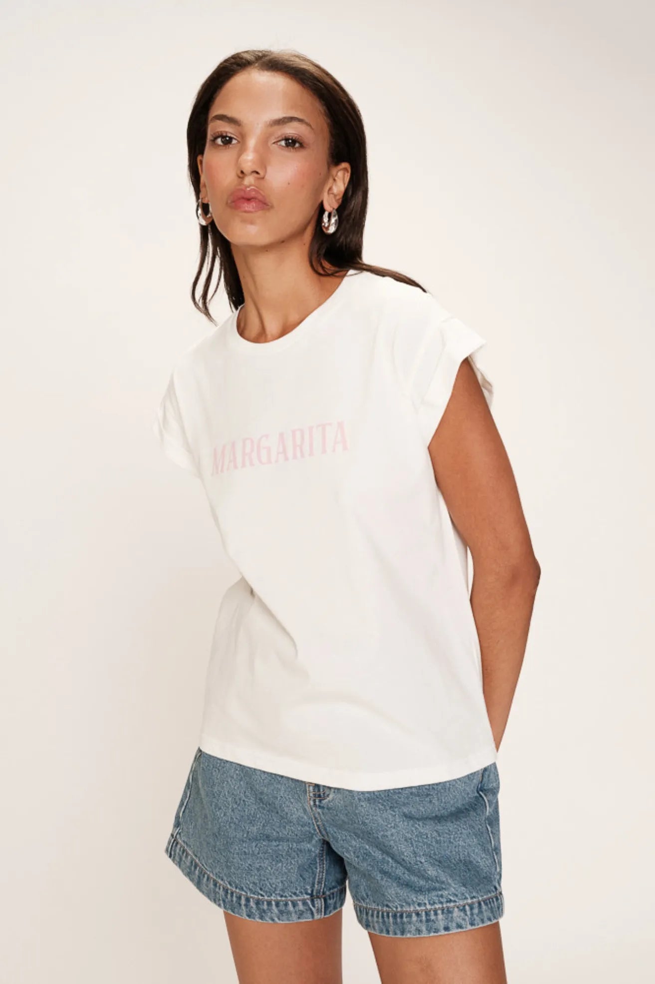 Grace And Mila Camiseta Mujer Margarita Blanca Who killed Bambi?
