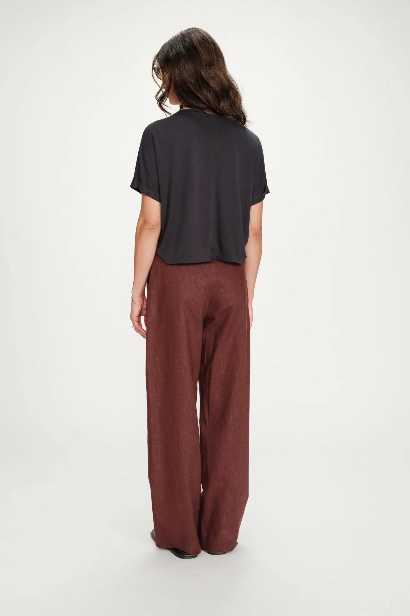 Grace And Mila Camiseta Mujer Oversize Parma Gris Oscuro Who killed Bambi?
