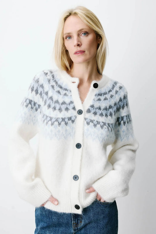 Grace And Mila Cardigan Mujer Alekio Blanco Who killed Bambi?