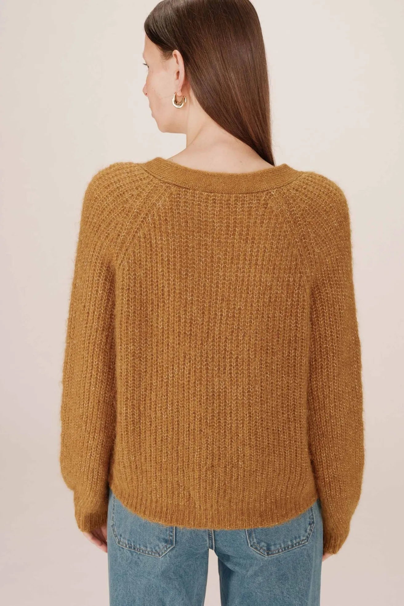 Grace And Mila Cardigan Mujer Saluda Ocre Who killed Bambi?