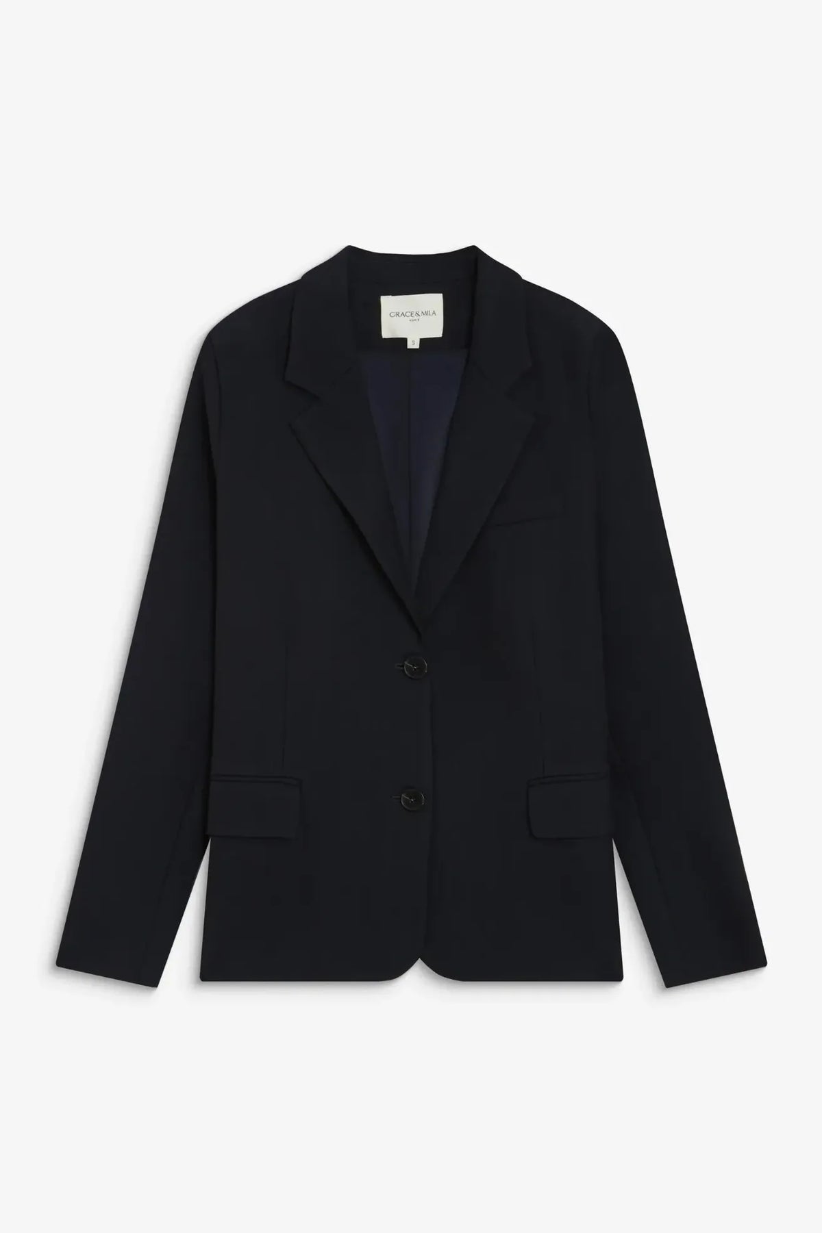Grace And Mila Chaqueta Blazer Mujer Alarick Azul Who killed Bambi?