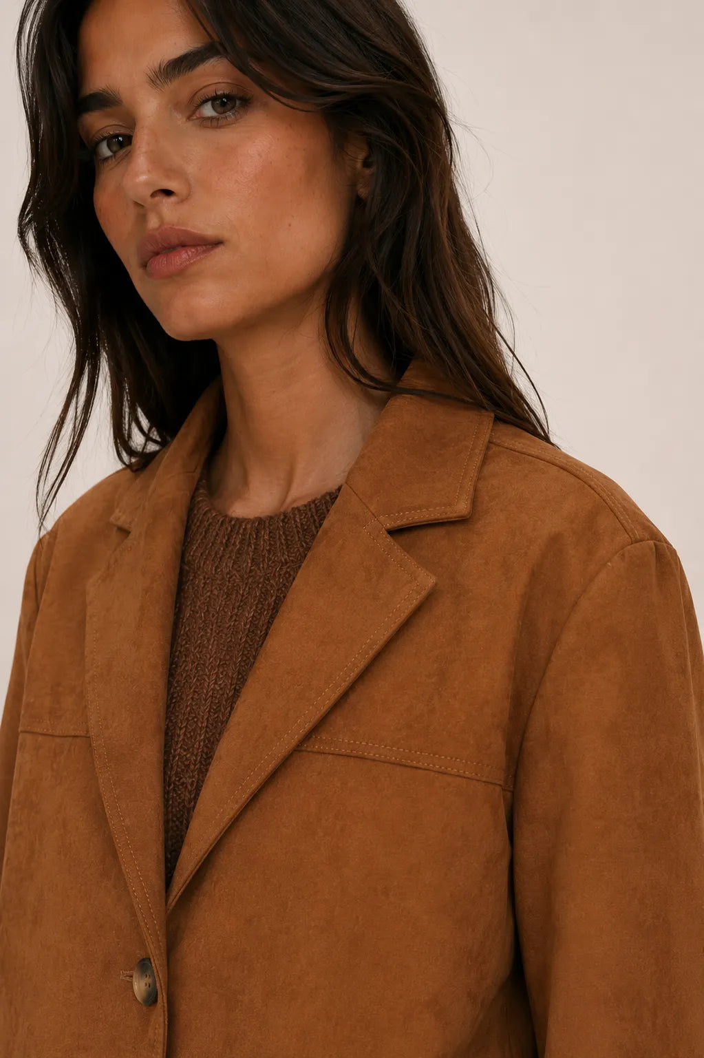 Grace And Mila Chaqueta Mujer Shannon Camel Who killed Bambi?