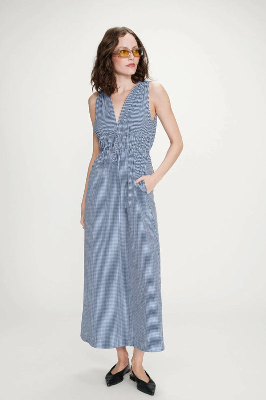 Grace And Mila Vestido Largo Velmira Azul Who killed Bambi?