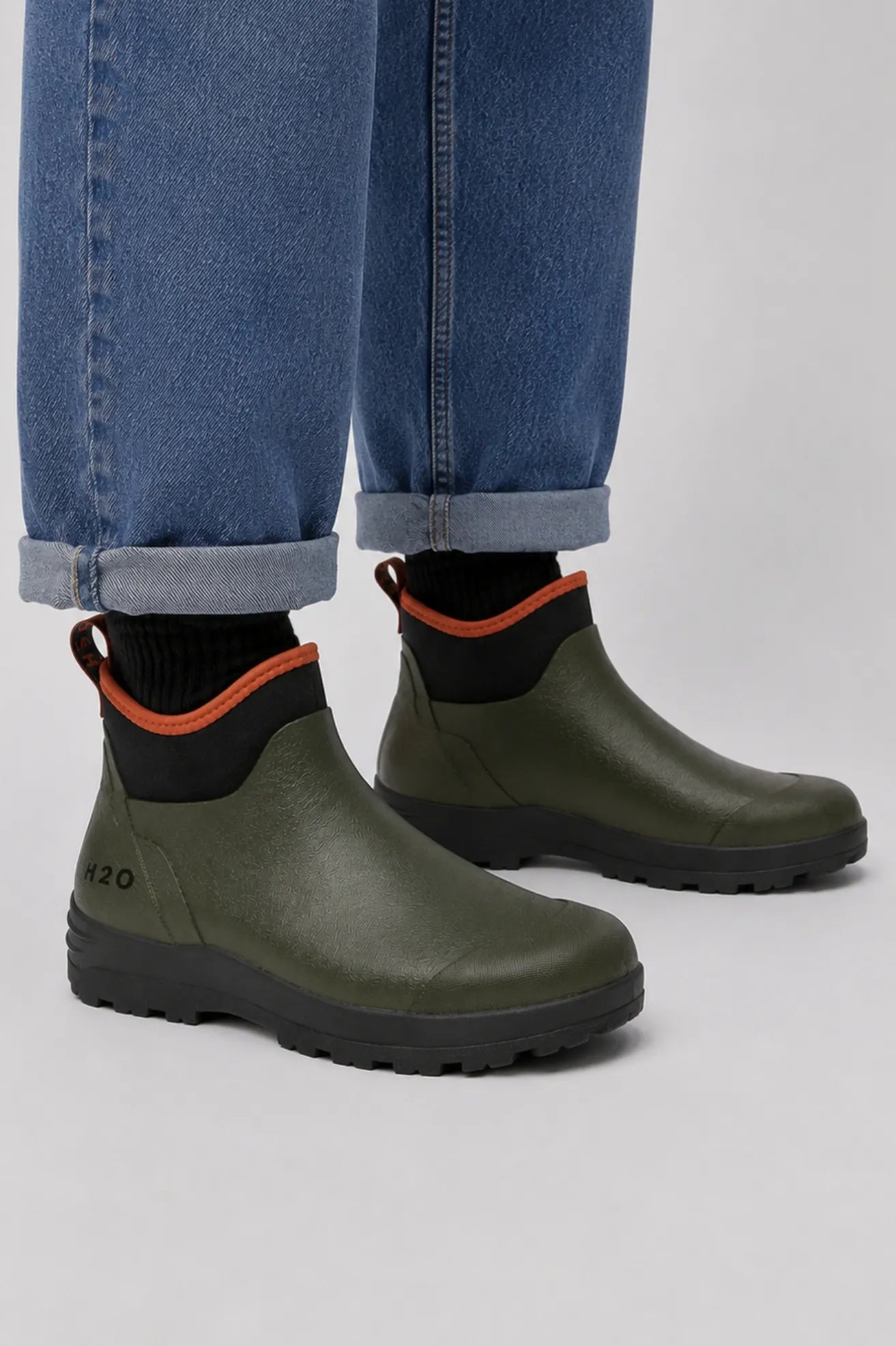 H2O Sportswear Botas Hombre Rubber Verdes Who killed Bambi?