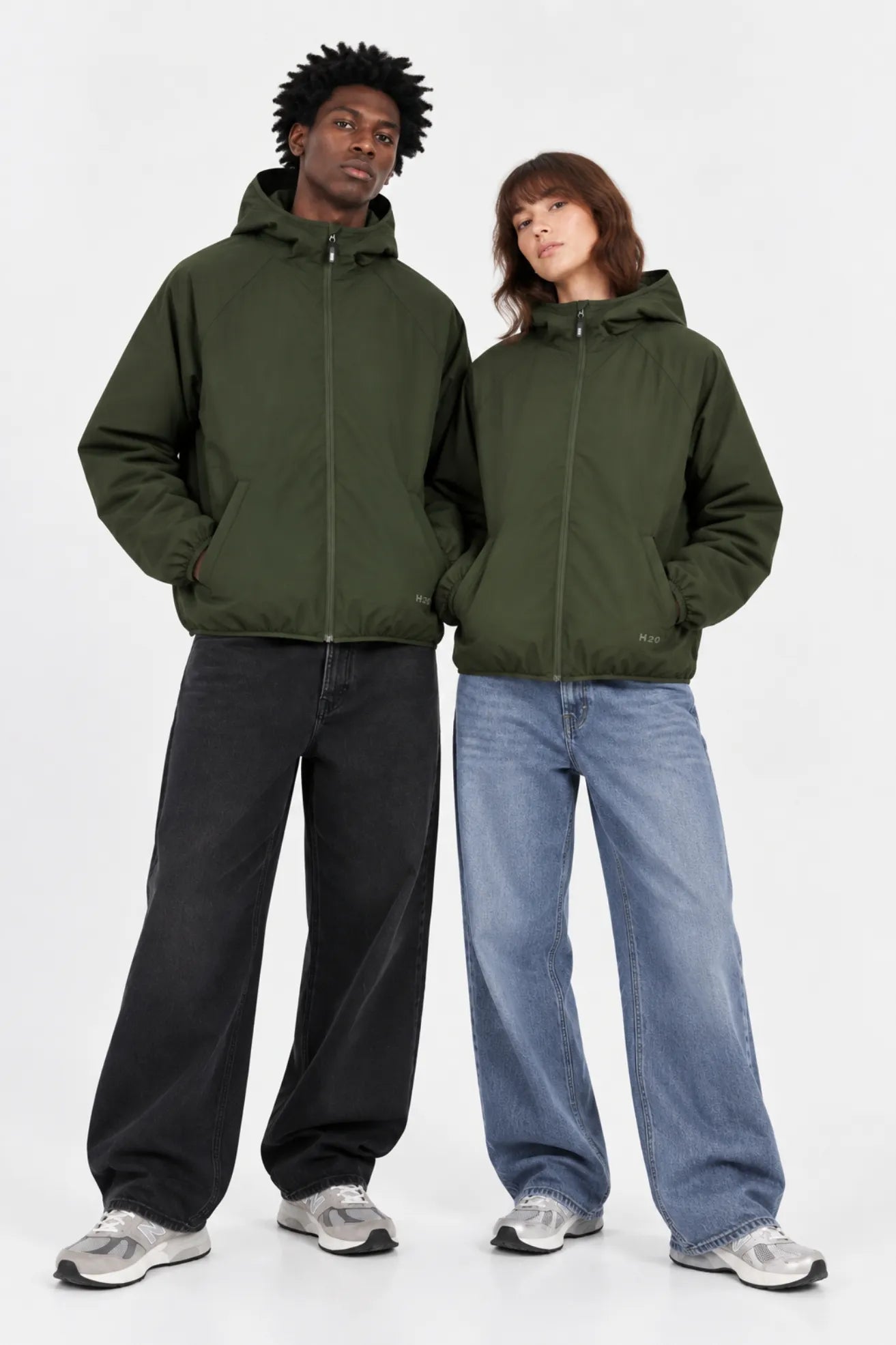 H2O Sportswear Chaqueta Læsø Padded Jacket Verde Who killed Bambi?