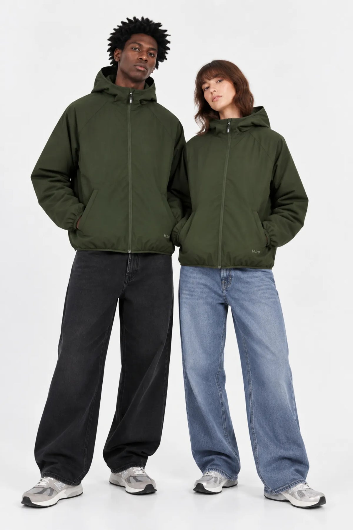 H2O Sportswear Chaqueta Læsø Padded Jacket Verde Who killed Bambi?