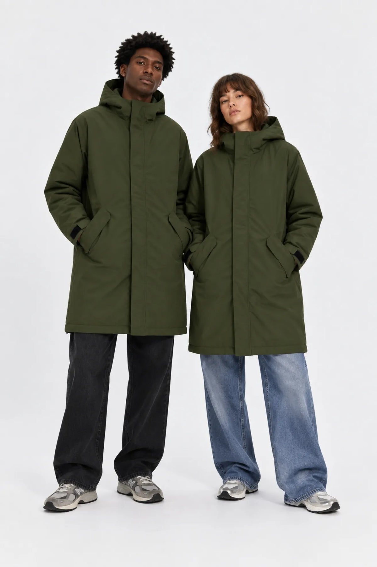 H2O Sportswear Chaqueta Læsø Padded Long Jacket Verde Who killed Bambi?