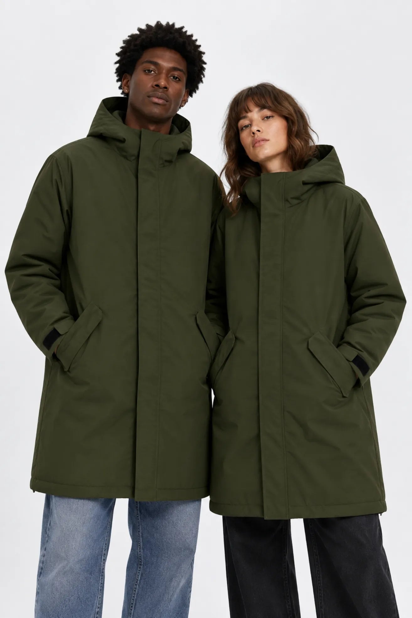 H2O Sportswear Chaqueta Læsø Padded Long Jacket Verde Who killed Bambi?