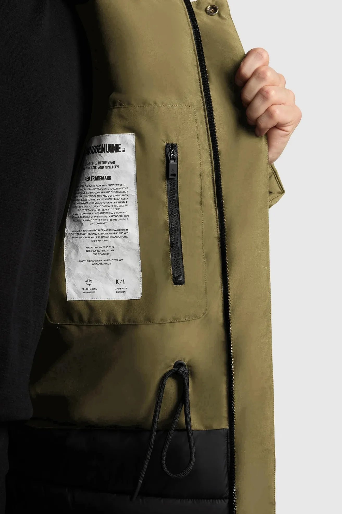 Khujo Cazadora Hombre Anth2 Verde Who killed Bambi?