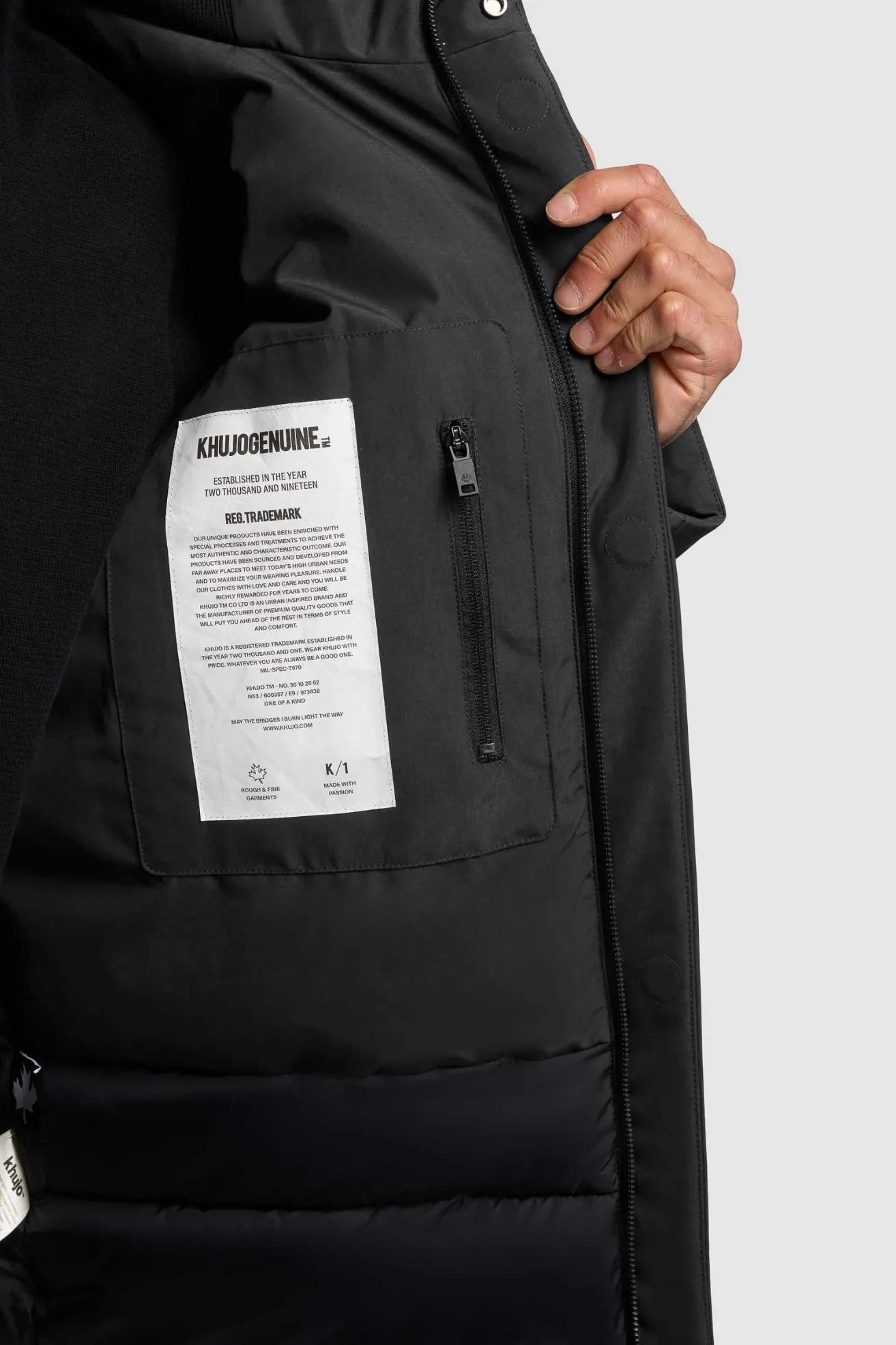 Khujo Cazadora Hombre Etian Gris Who killed Bambi?