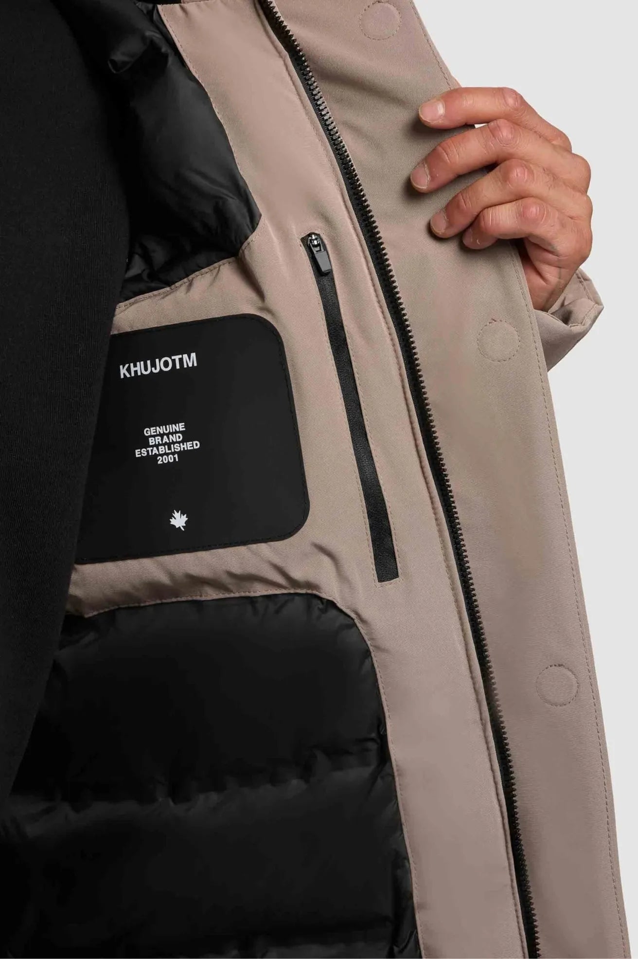 Khujo Cazadora Hombre Kann2 Greige Who killed Bambi?