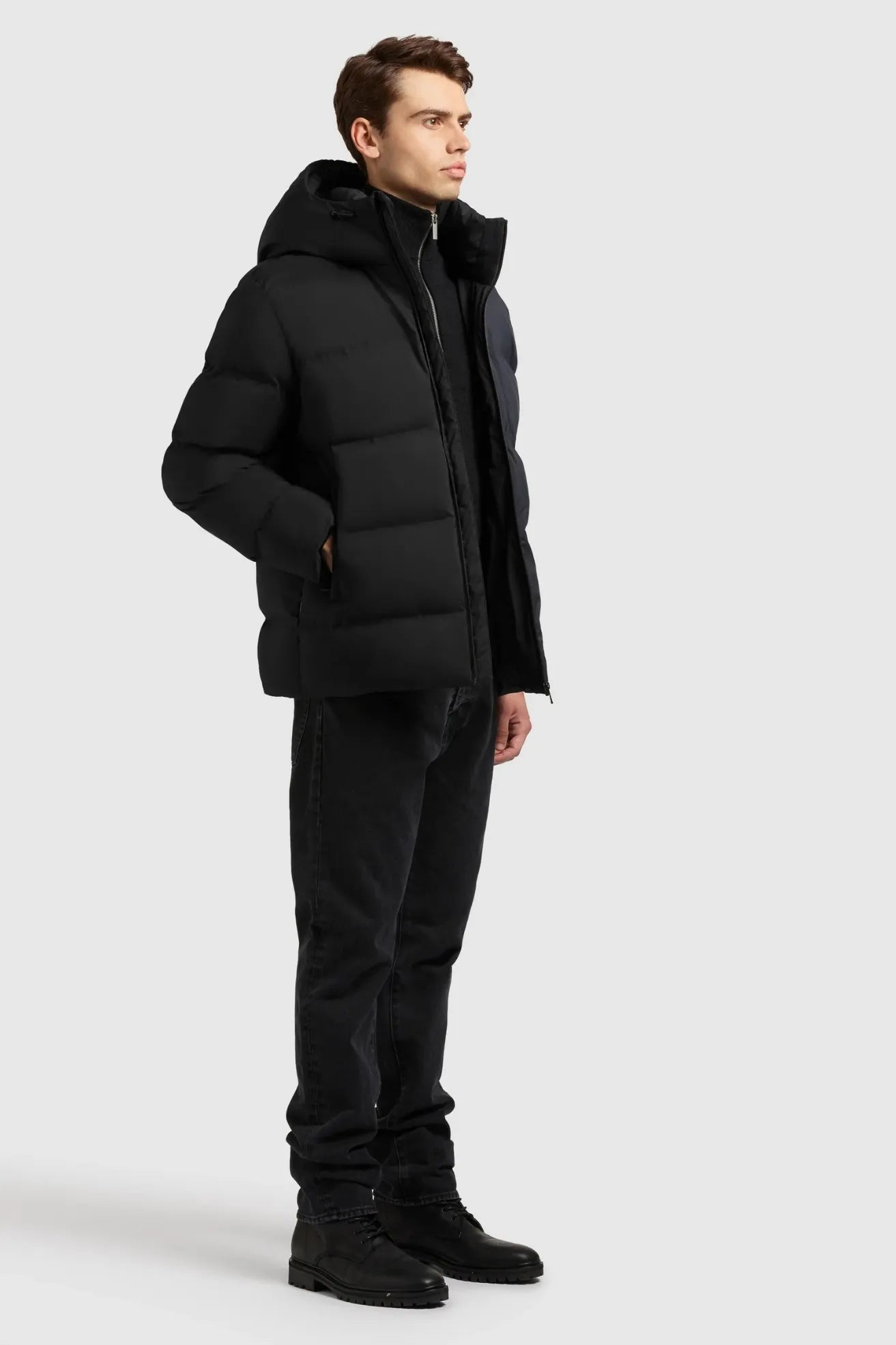 Khujo Cazadora Hombre Silas3 Negro Who killed Bambi?