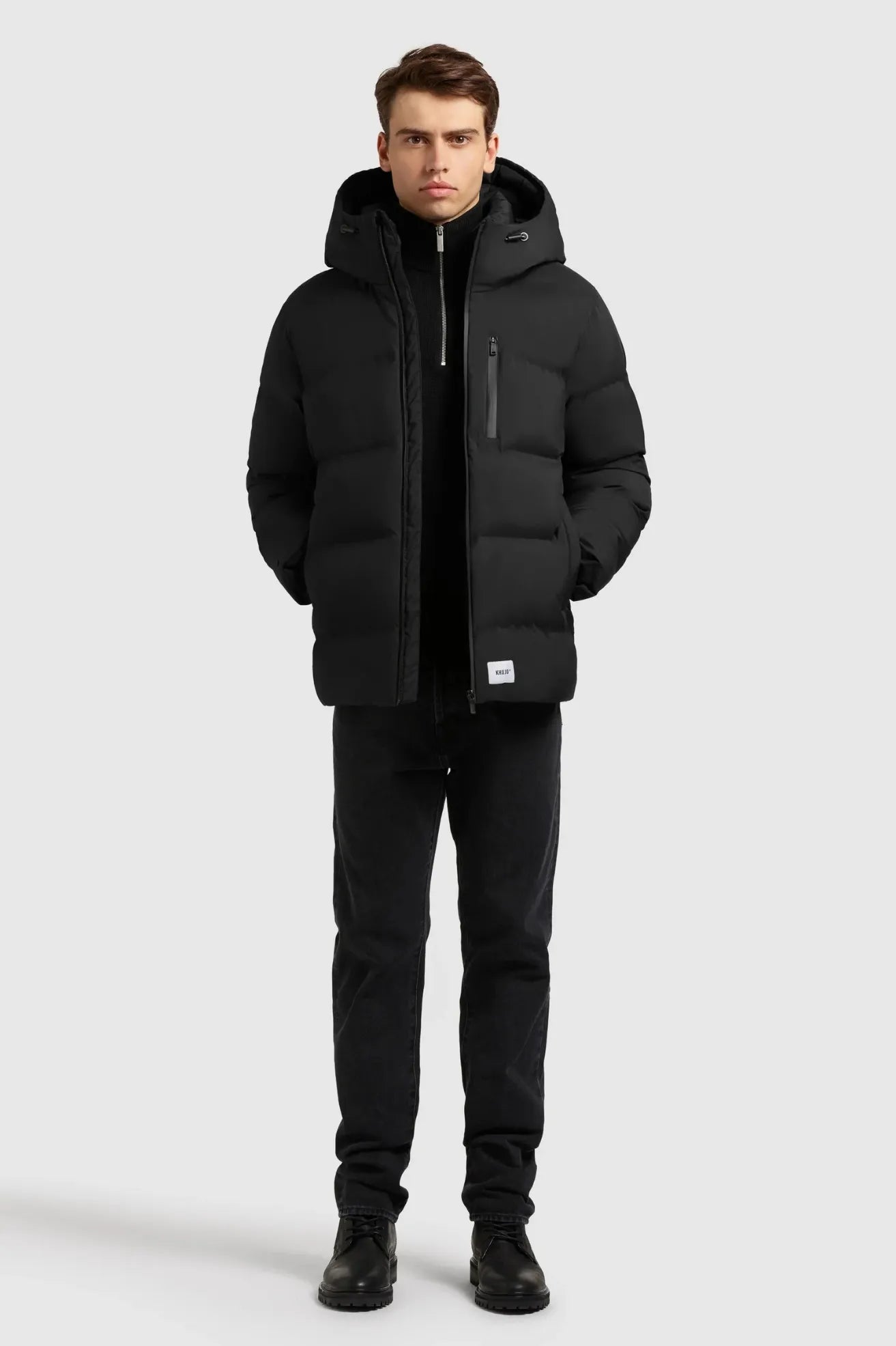 Khujo Cazadora Hombre Silas3 Negro Who killed Bambi?