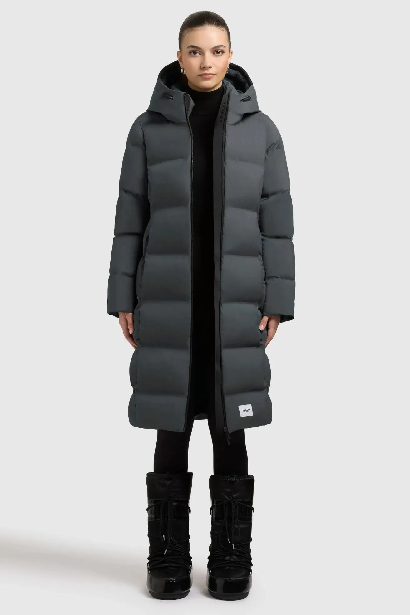 Khujo Cazadora Mujer Finnie3 Verde Foam Who killed Bambi?