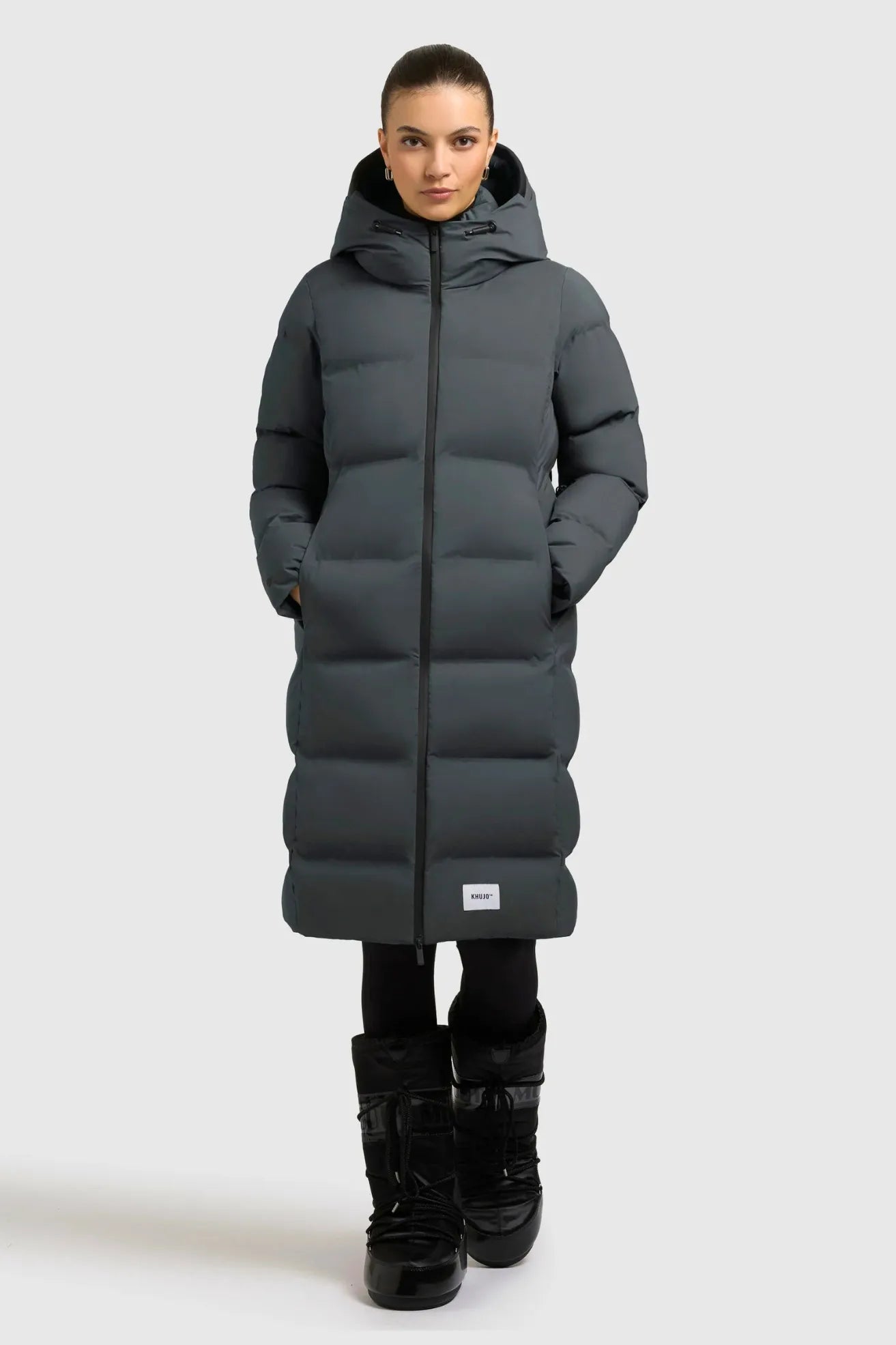 Khujo Cazadora Mujer Finnie3 Verde Foam Who killed Bambi?