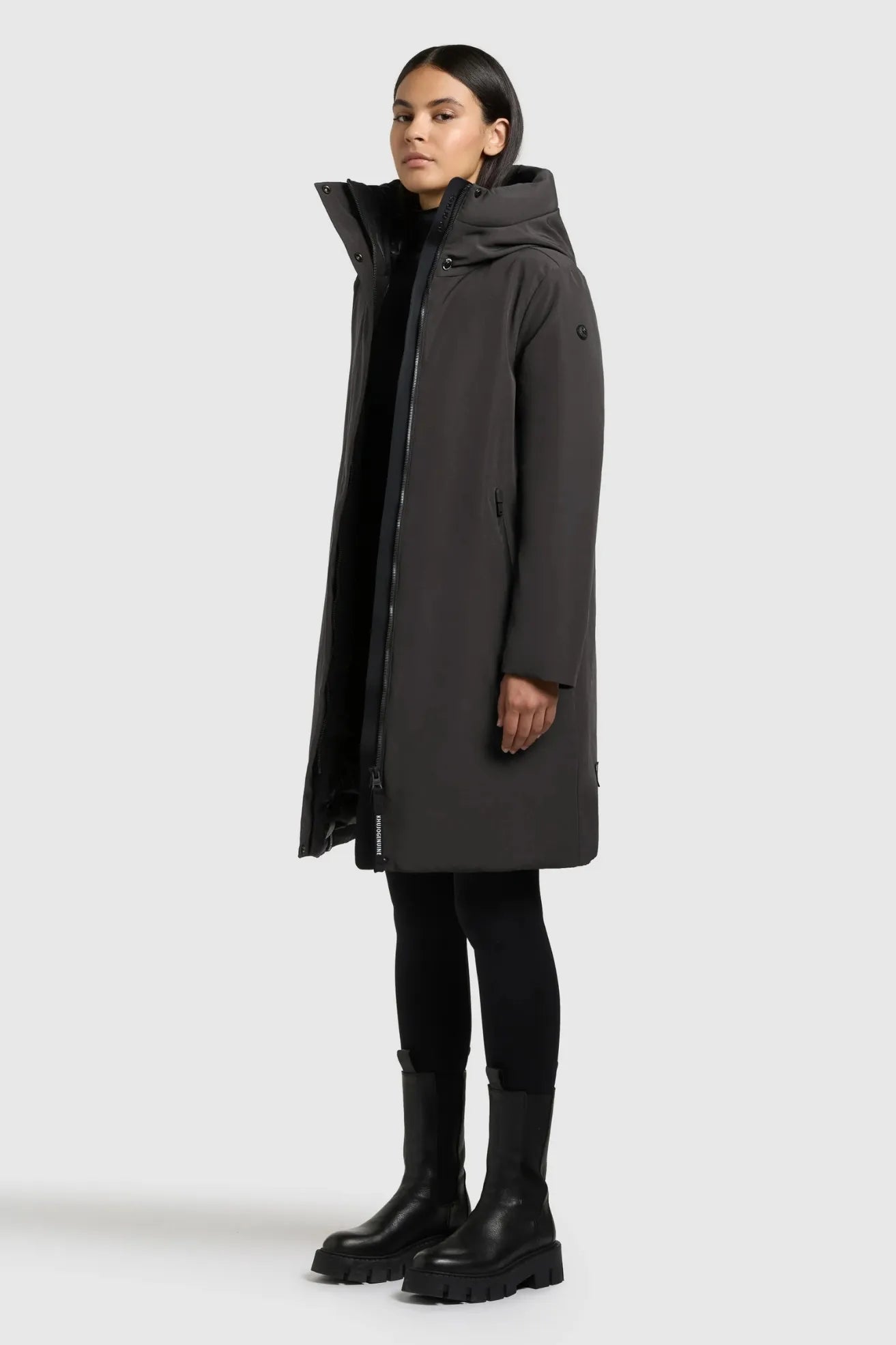 Khujo Parka Mujer Nellen 2 Gris Who killed Bambi?