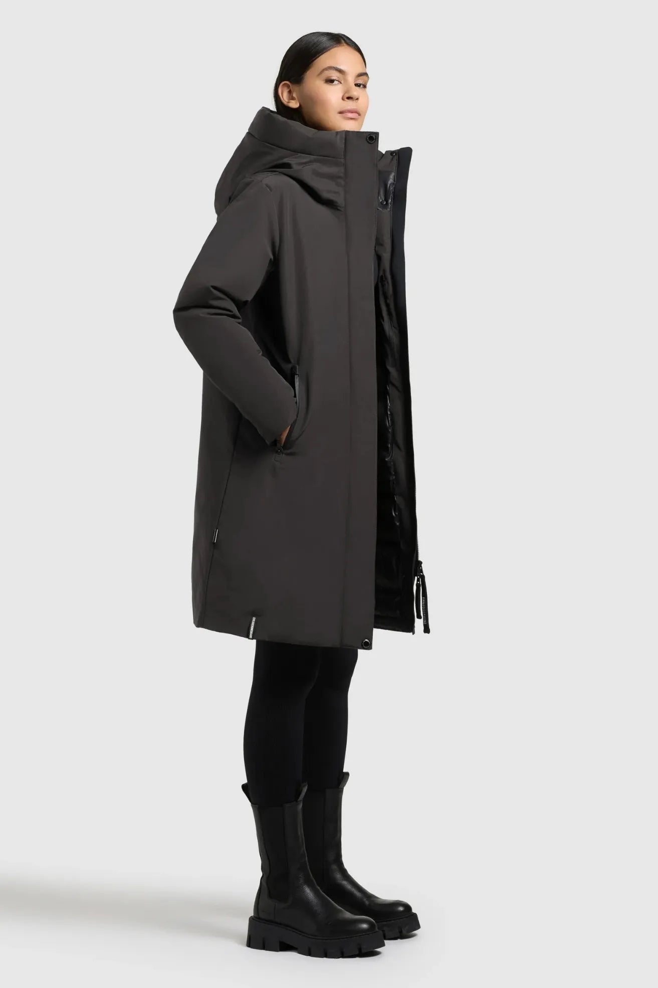 Khujo Parka Mujer Nellen 2 Gris Who killed Bambi?