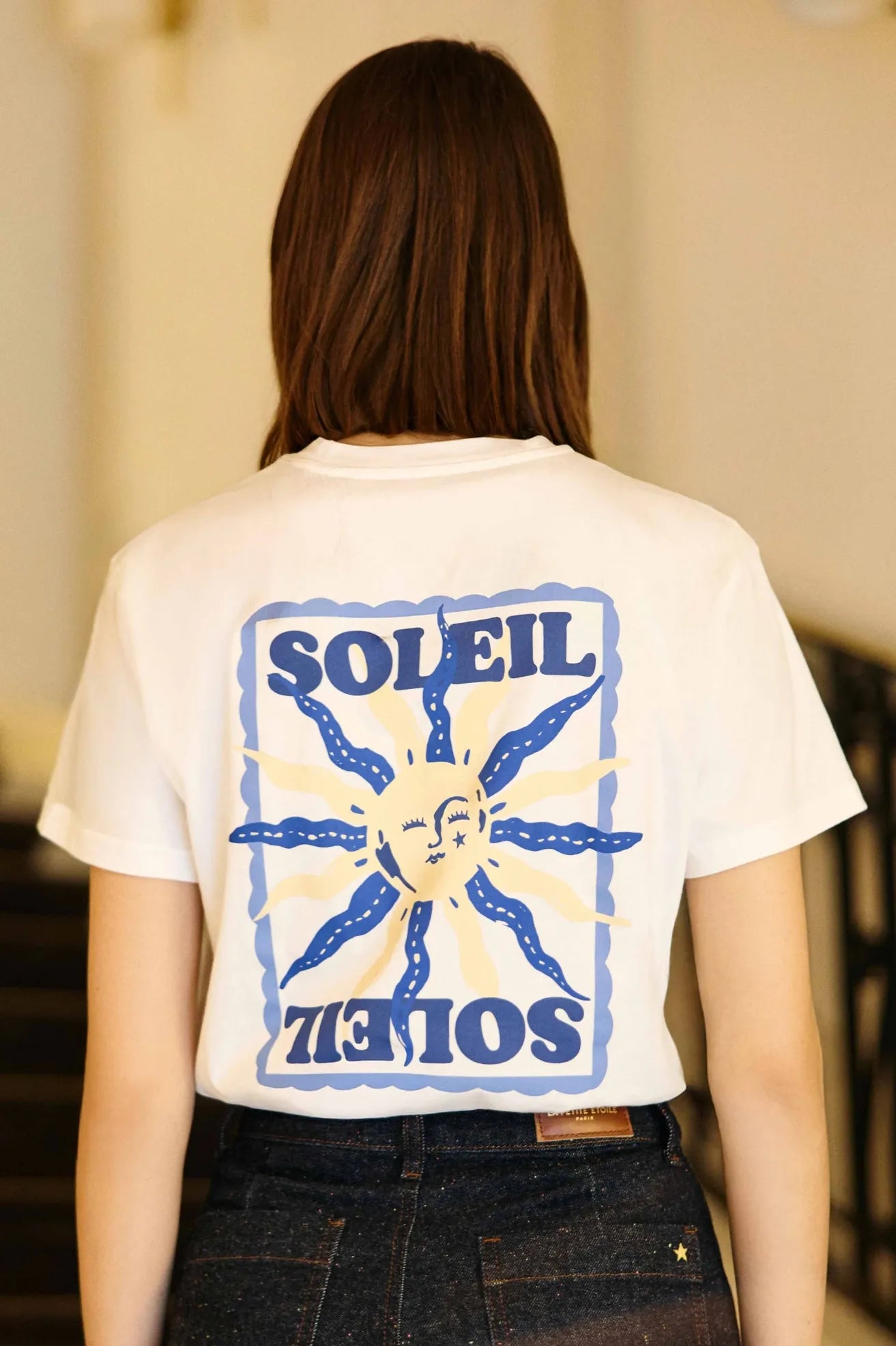 La Petite Étoile Camiseta Mujer Solei Ecru Who killed Bambi?
