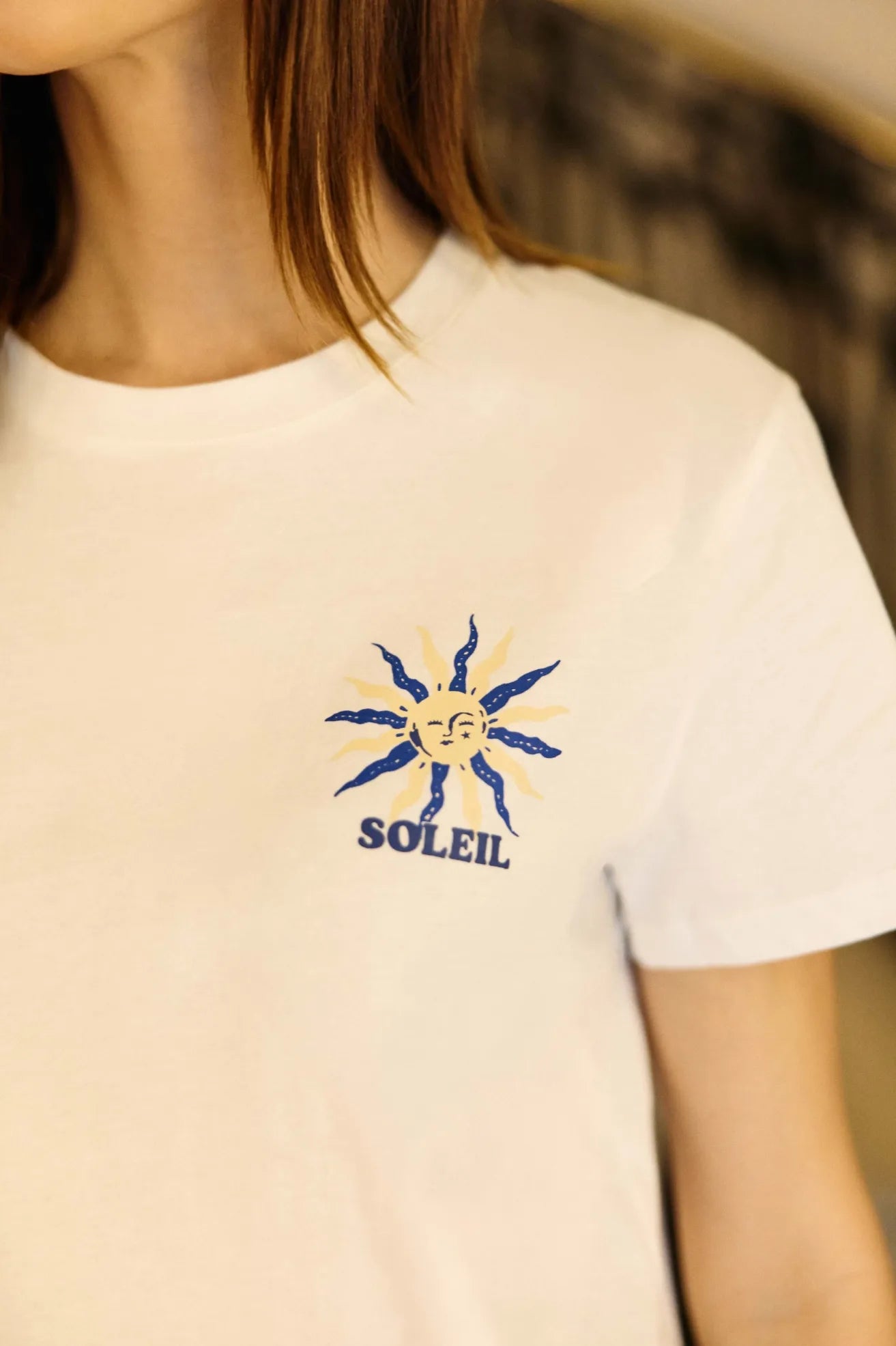 La Petite Étoile Camiseta Mujer Solei Ecru Who killed Bambi?