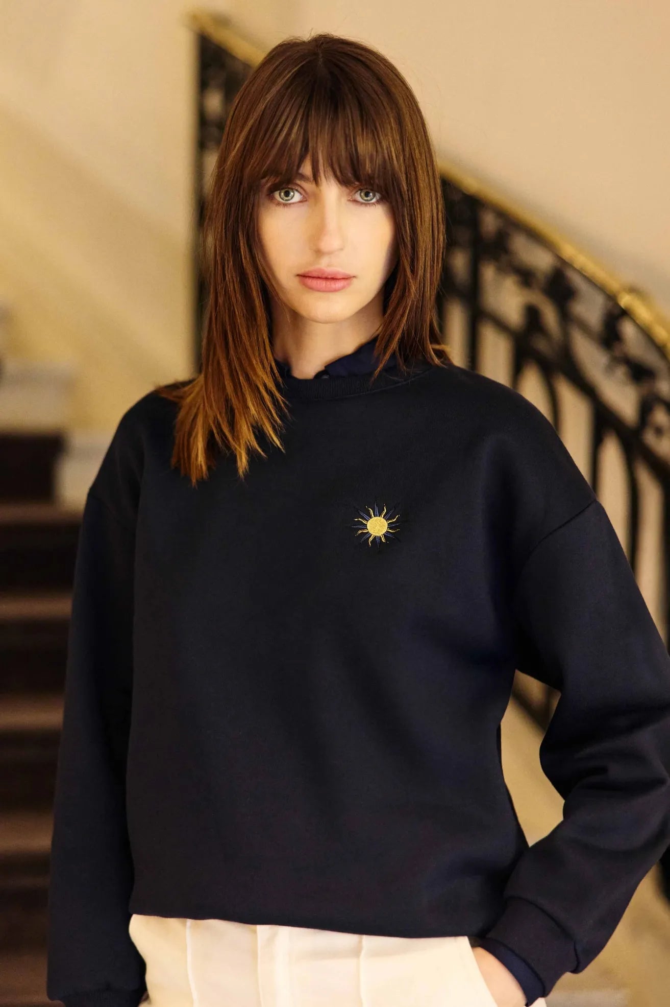 La Petite Étoile Sudadera Mujer Tiger Azul Who killed Bambi?