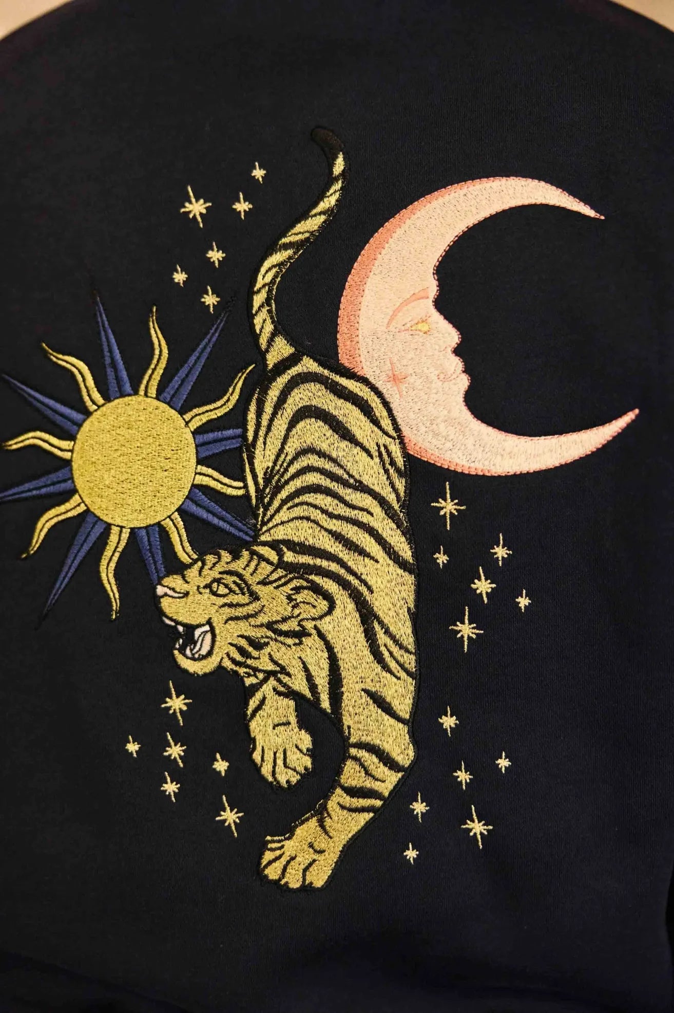 La Petite Étoile Sudadera Mujer Tiger Azul Who killed Bambi?