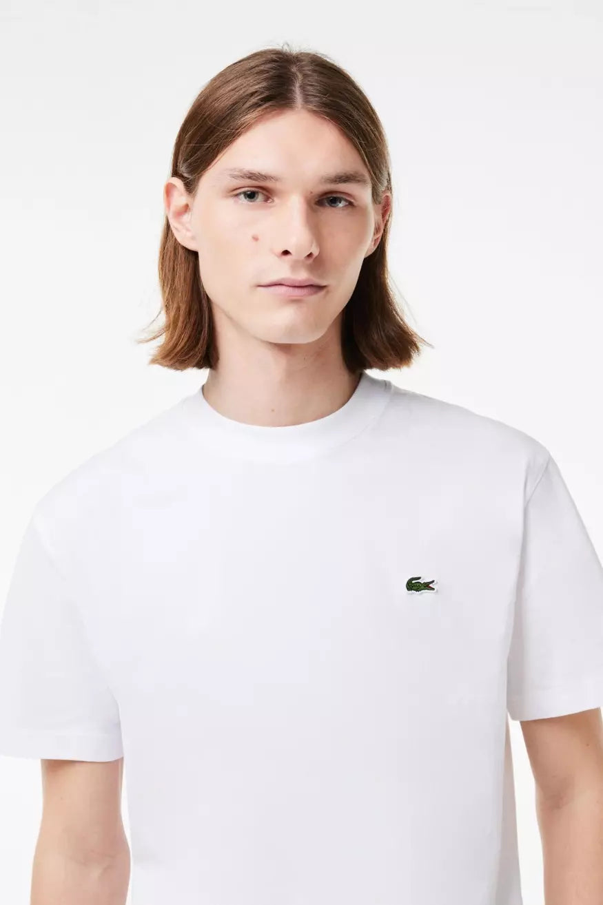 Lacoste Camiseta Hombre TH7318 Blanca Who Killed Bambi?