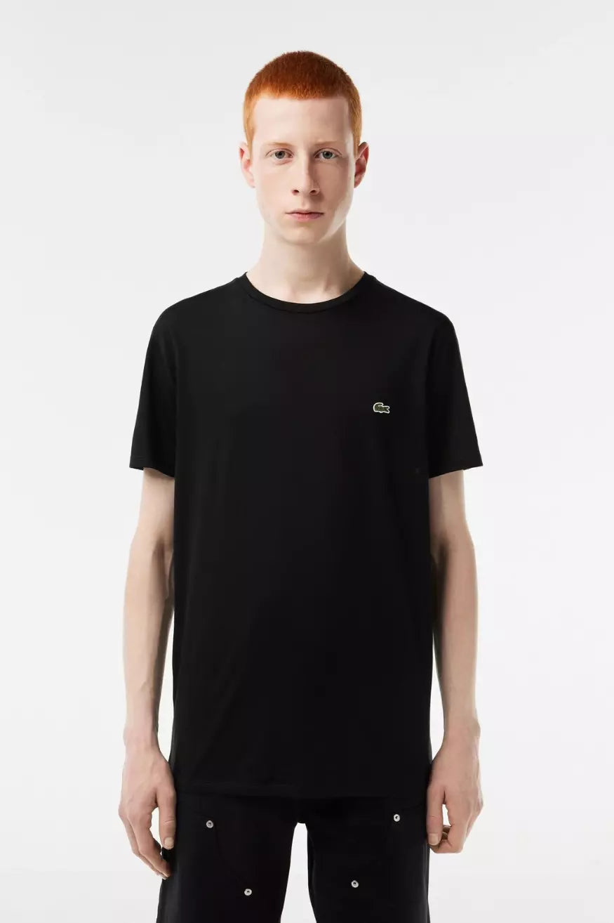 Lacoste Camiseta Hombre TH7318 Negra Who Killed Bambi?