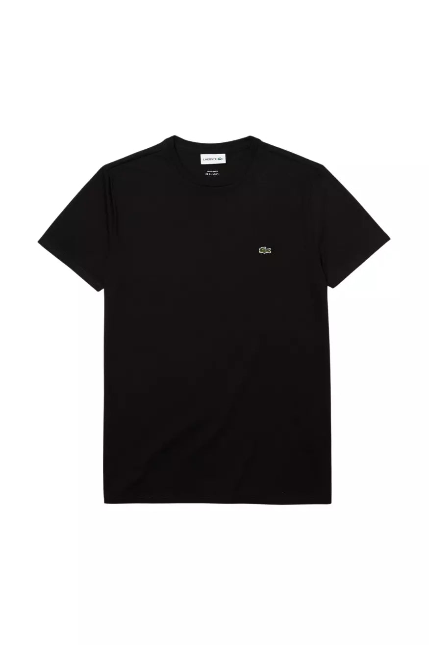 Lacoste Camiseta Hombre TH7318 Negra Who Killed Bambi?