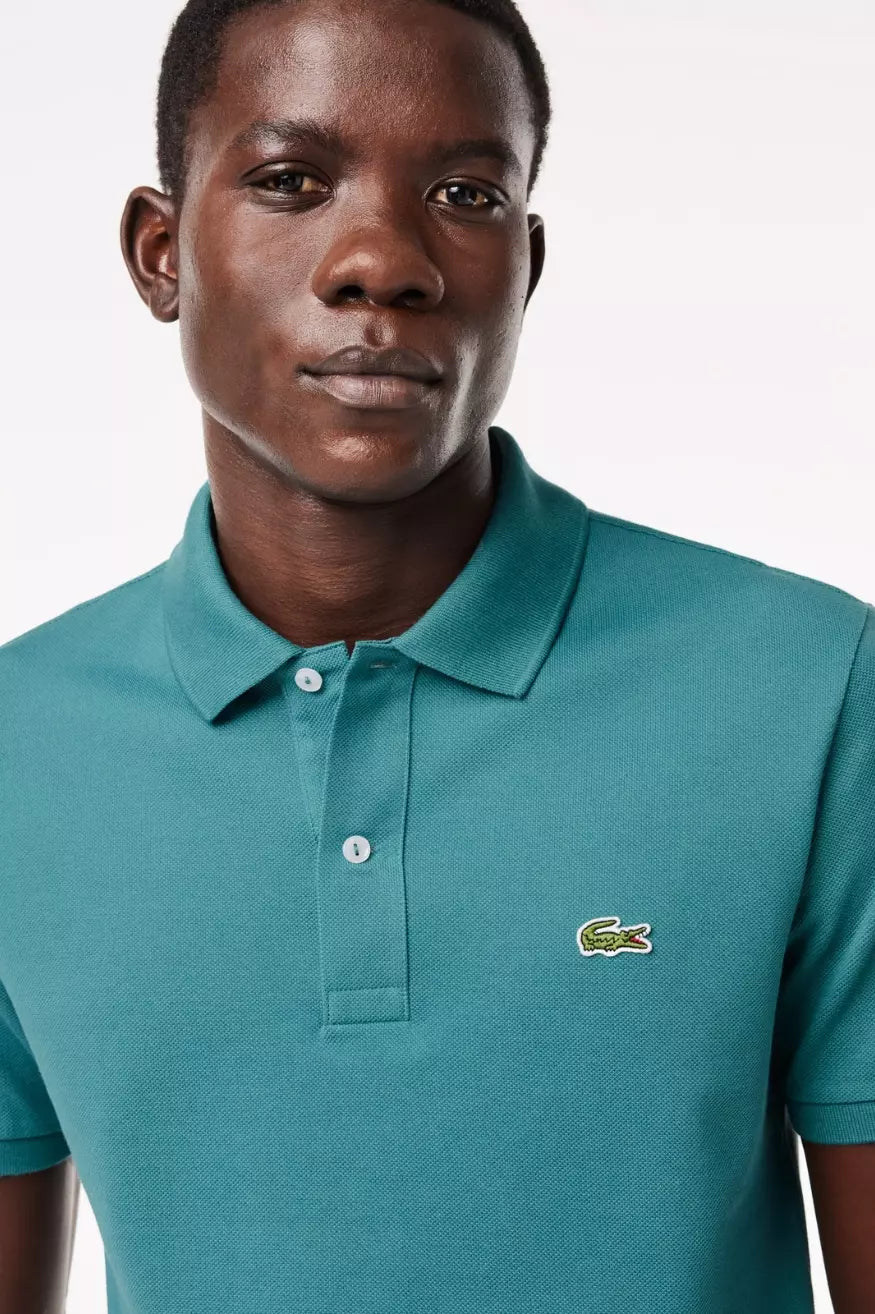 Lacoste Polo Hombre Original L.12.12 Slim Fit Azul IY4 Talla S Envio 24 horas