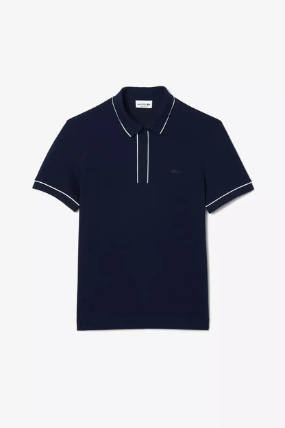 Lacoste Polo Hombre Smart Paris PH8184 Ribetes Azul Who Killed Bambi?