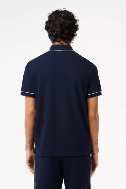 Lacoste Polo Hombre Smart Paris PH8184 Ribetes Azul Who Killed Bambi?