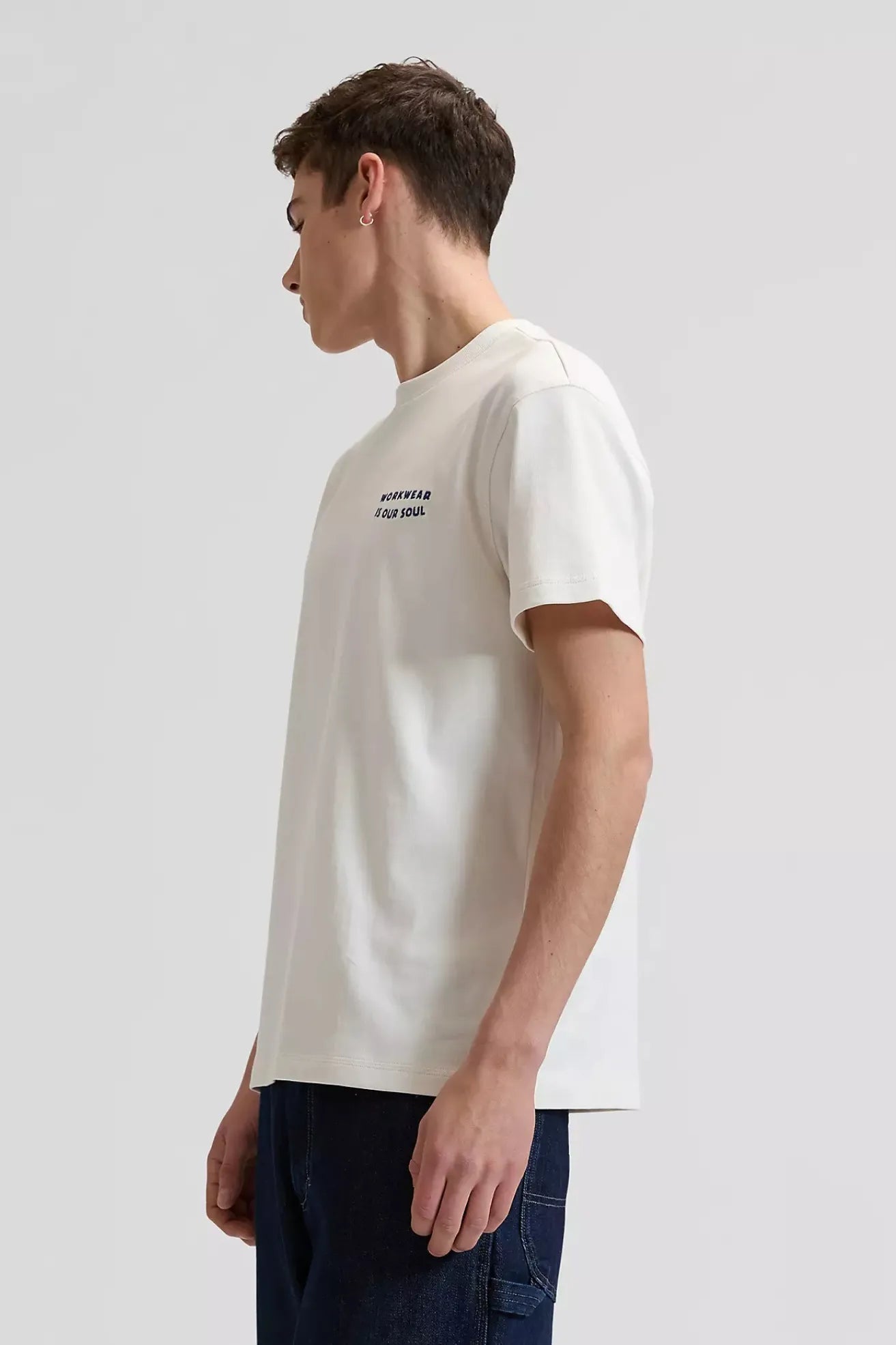 Lee Workwear Camiseta Hombre Soul Blanca Who killed Bambi?
