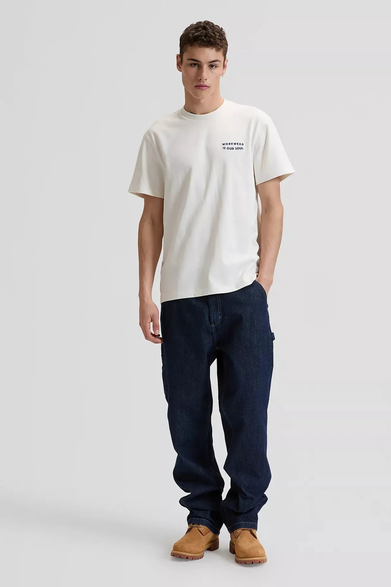 Lee Workwear Camiseta Hombre Soul Blanca Who killed Bambi?
