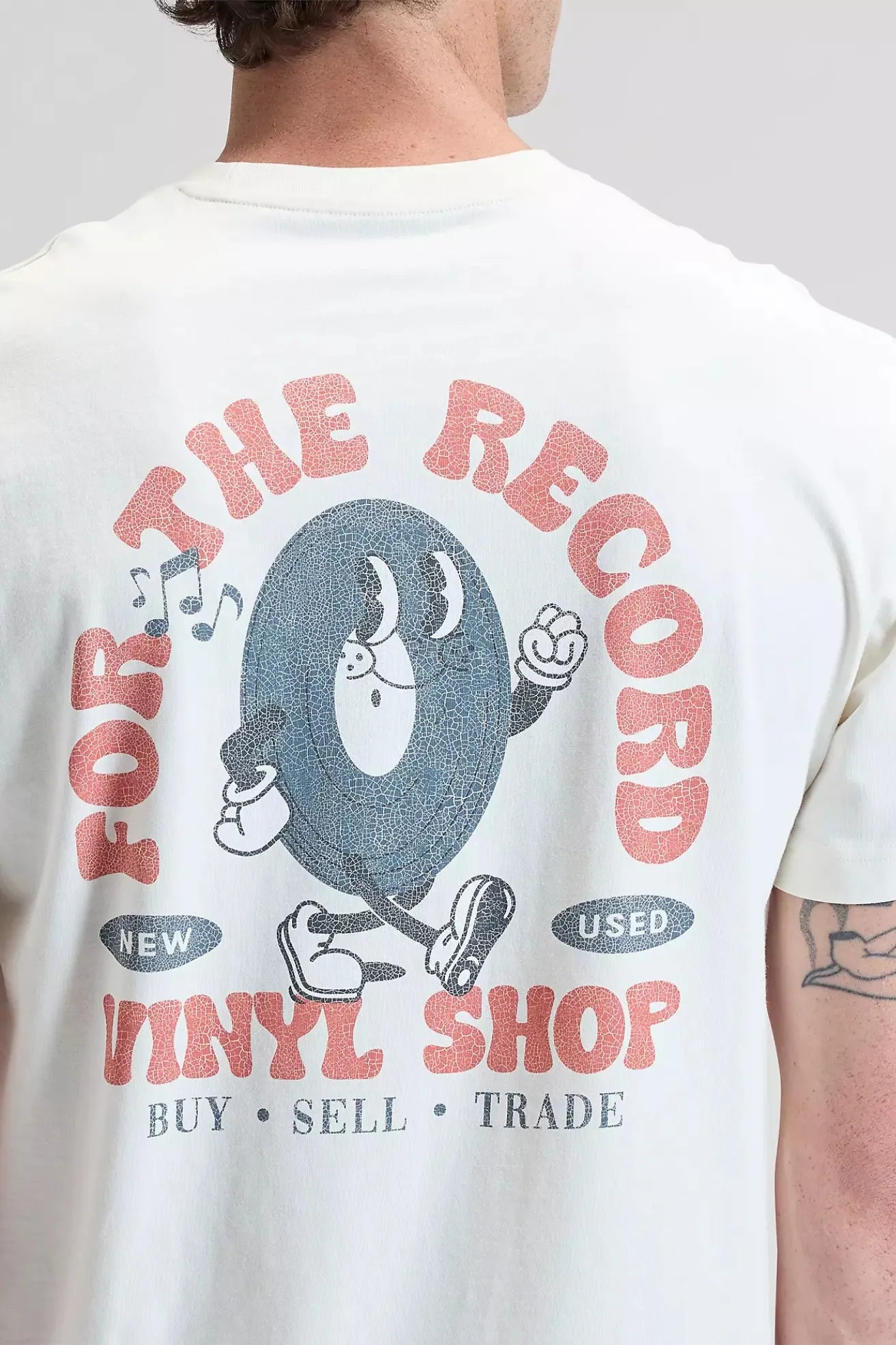 Lee Workwear Camiseta Hombre Vinyl Beige Who killed Bambi?