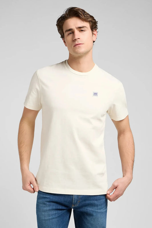 Lee Workwear Camiseta Hombre WW Beige Who killed Bambi?