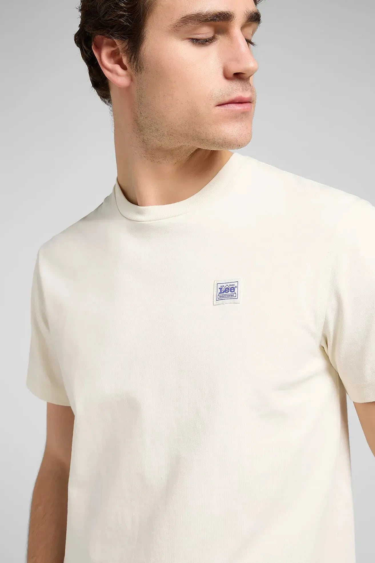 Lee Workwear Camiseta Hombre WW Beige Who killed Bambi?