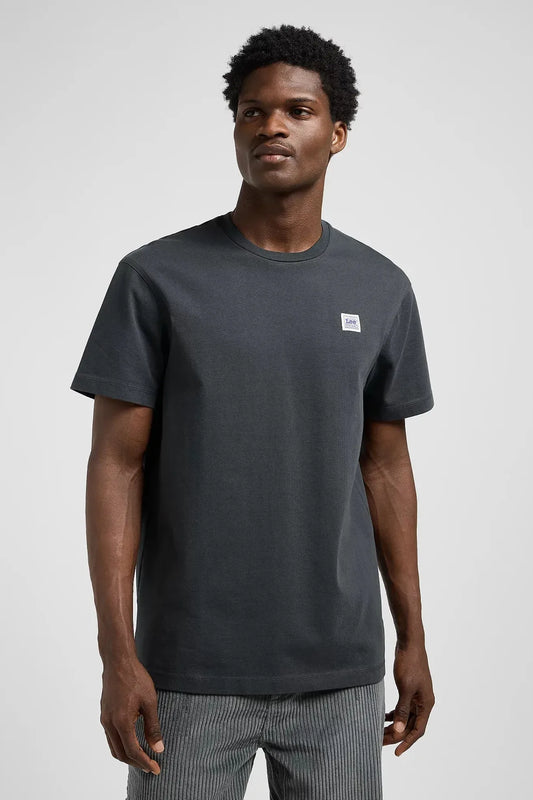 Lee Workwear Camiseta Hombre WW Negro Gastado Who killed Bambi?