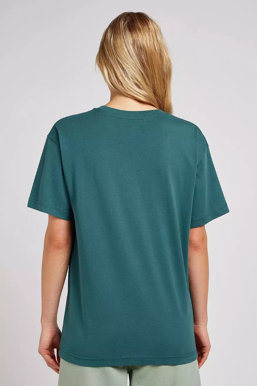 Lee Workwear Camiseta Mujer Oversize Verde Who Killed Bambi?