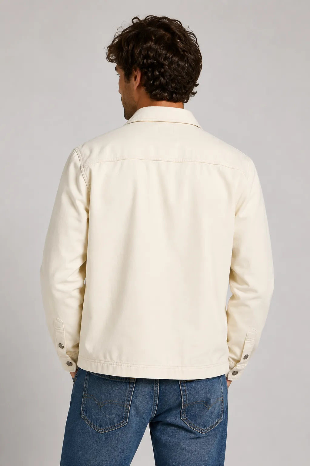 Lee Workwear Chaqueta Hombre Ecru Who killed Bambi?