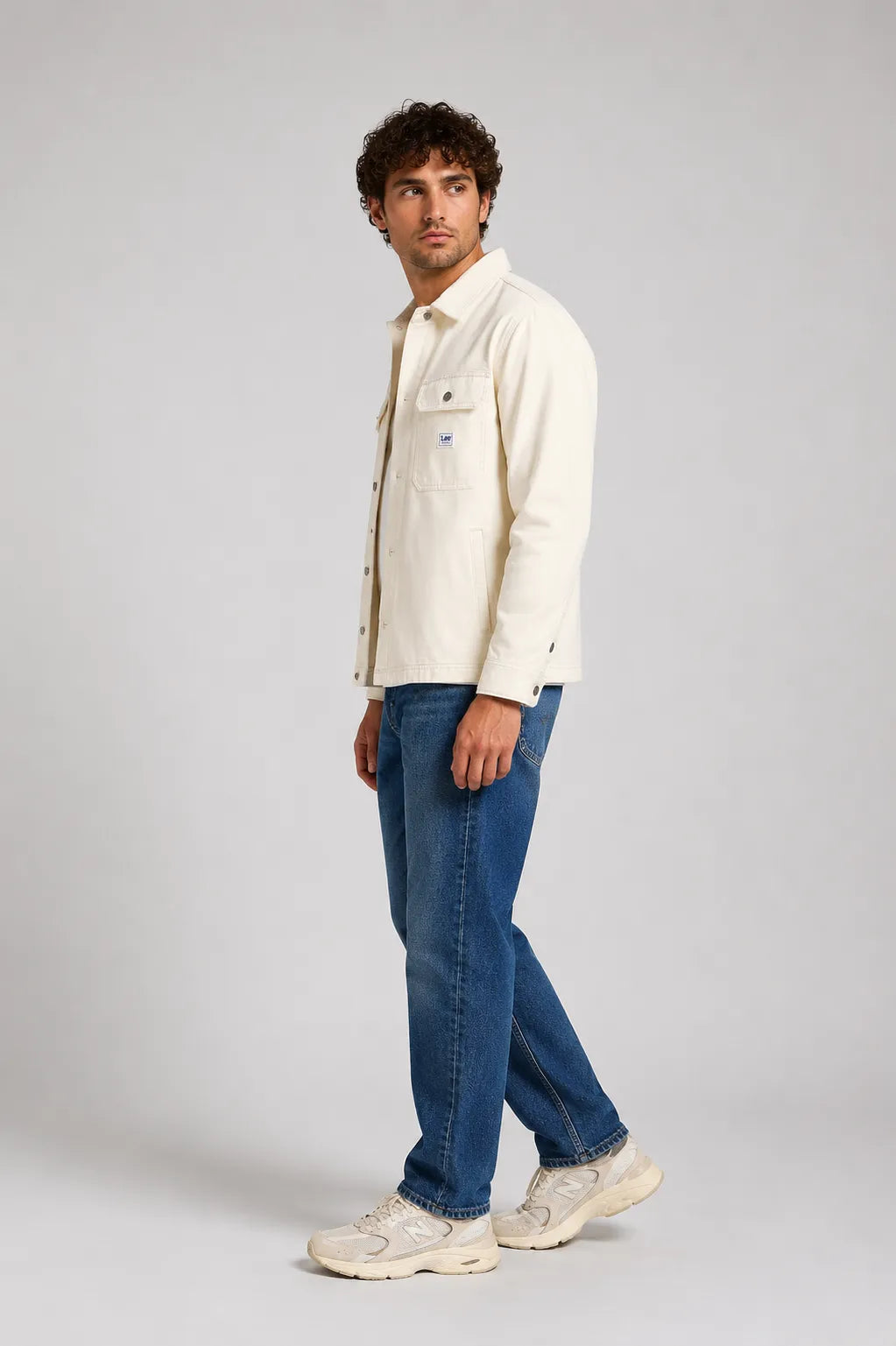 Lee Workwear Chaqueta Hombre Ecru Who killed Bambi?