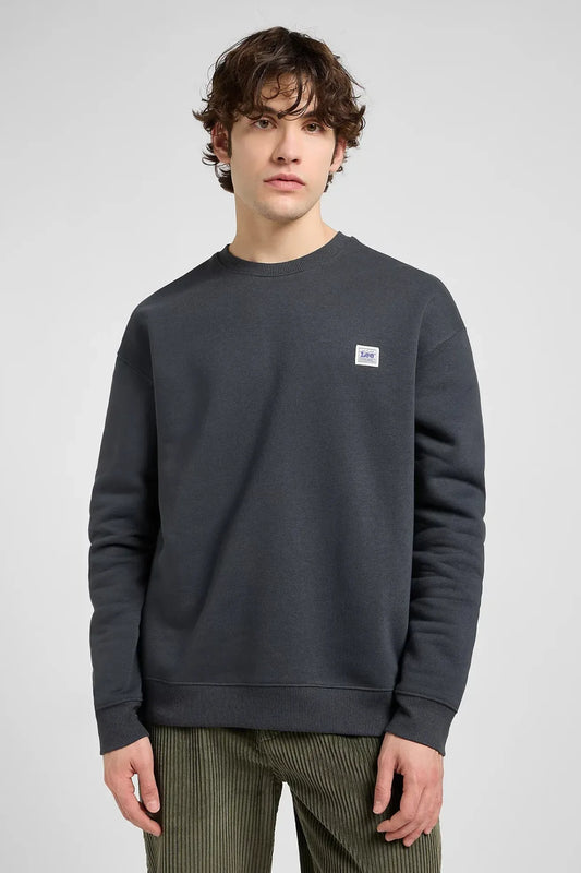 Lee Workwear Sudadera Hombre Oversize Negra Who killed Bambi?