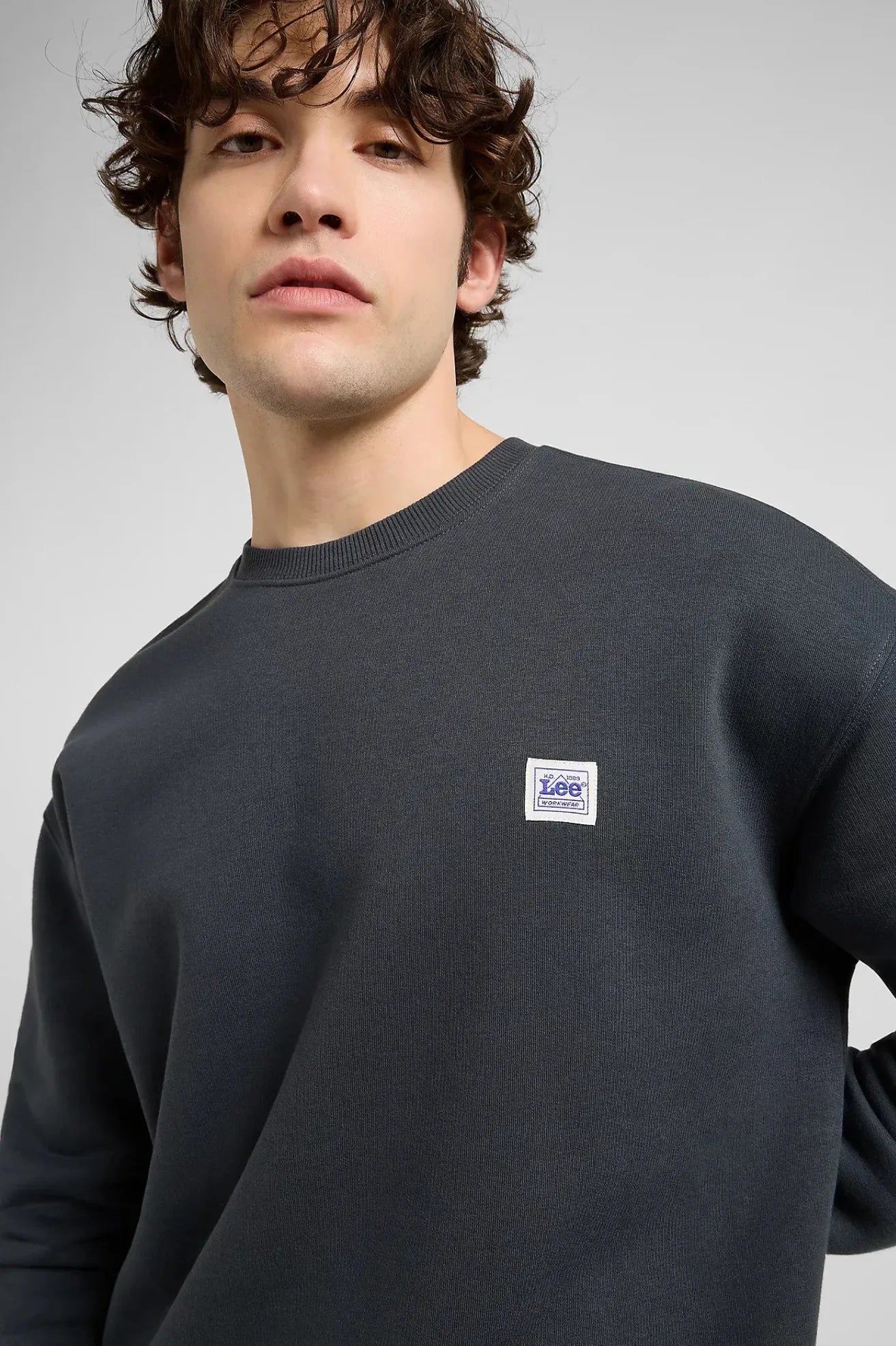 Lee Workwear Sudadera Hombre Oversize Negra Who killed Bambi?