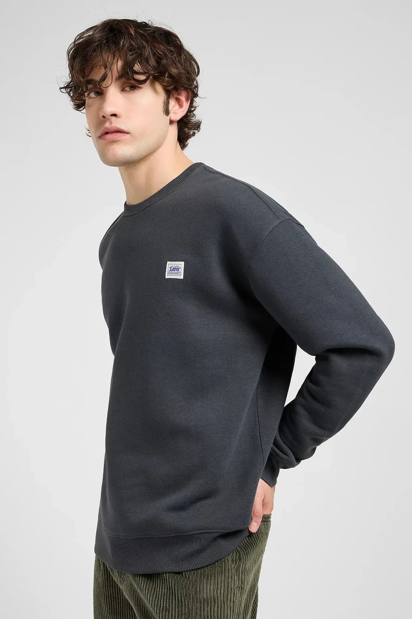Lee Workwear Sudadera Hombre Oversize Negra Who killed Bambi?