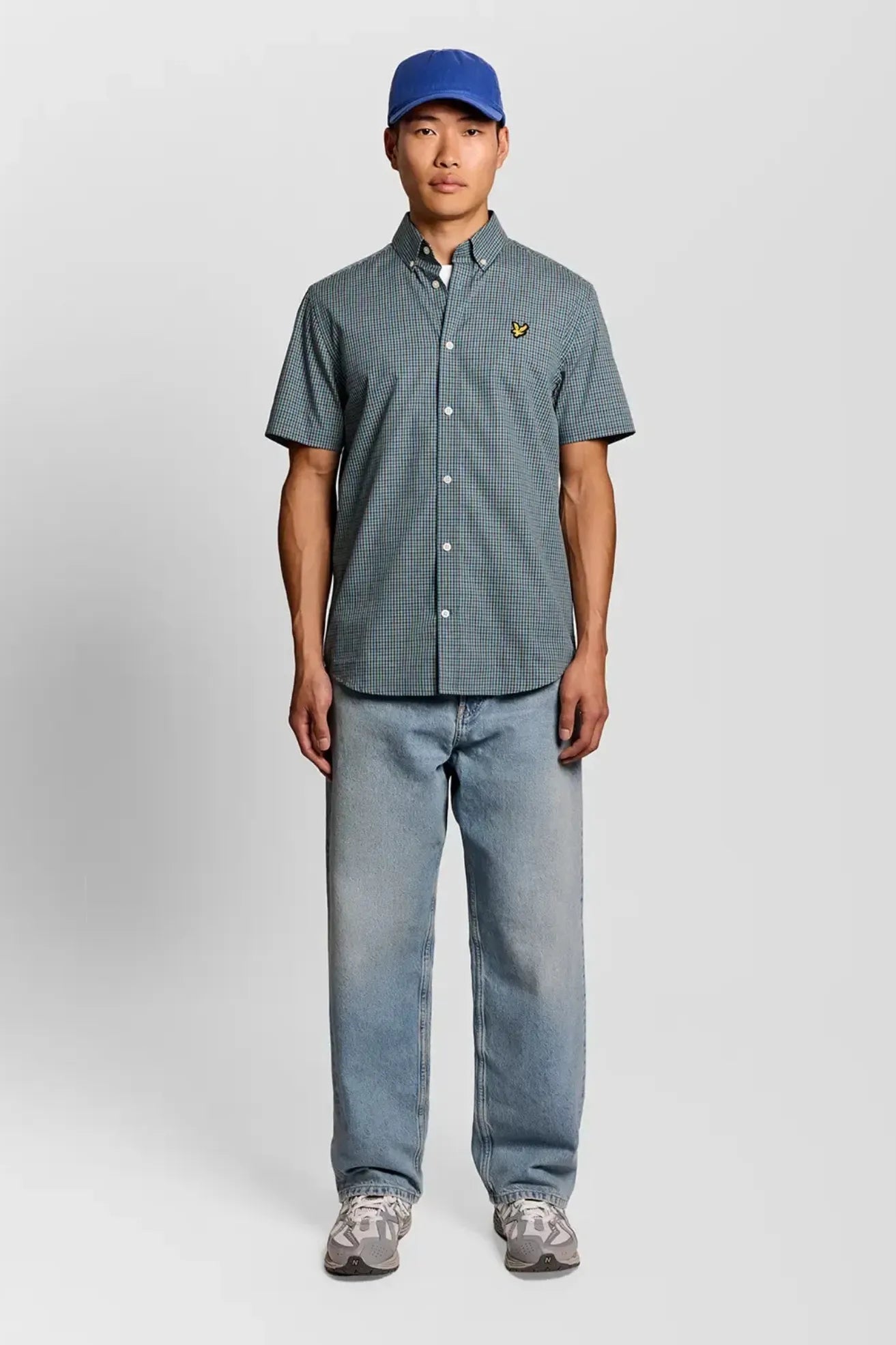 Lyle And Scott Camisa Hombre Corta Check Who killed Bambi?