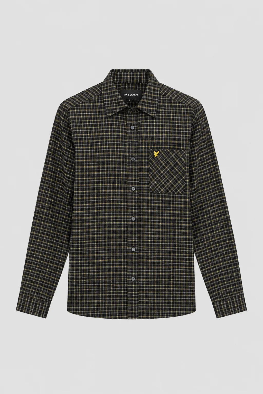 Lyle And Scott Camisa Hombre Cuadros Escoceses Negra Who killed Bambi?
